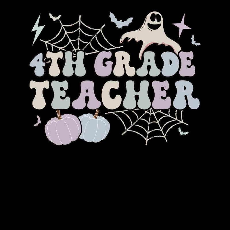 Enseignant de 4e année Halloween 4e équipe quatrième année