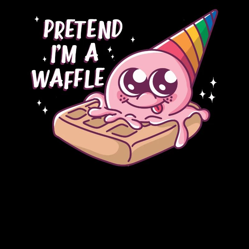 Imagine I'm a waffle joke