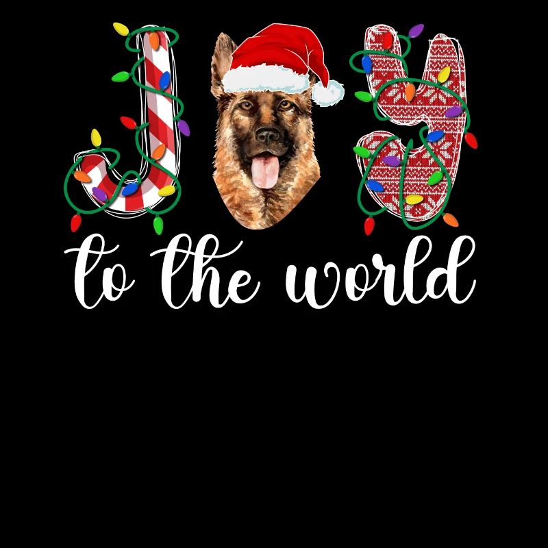 German Shepherd Christmas German Shepherd Xmas