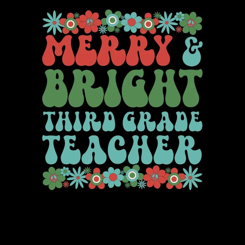 3rd Grade Teacher Christmas Third Grade Team Xmas