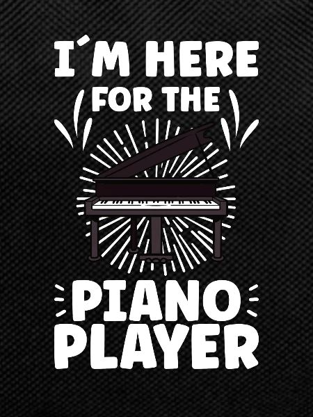 Piano Player Funny Piano Keyboard