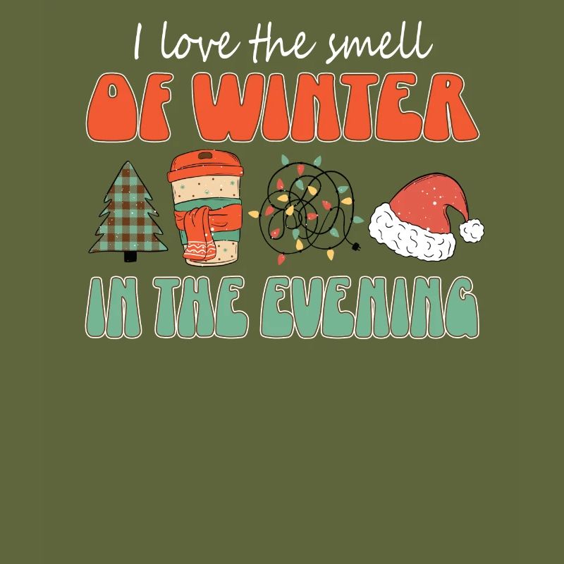 J’adore l’odeur de l’hiver le soir de
