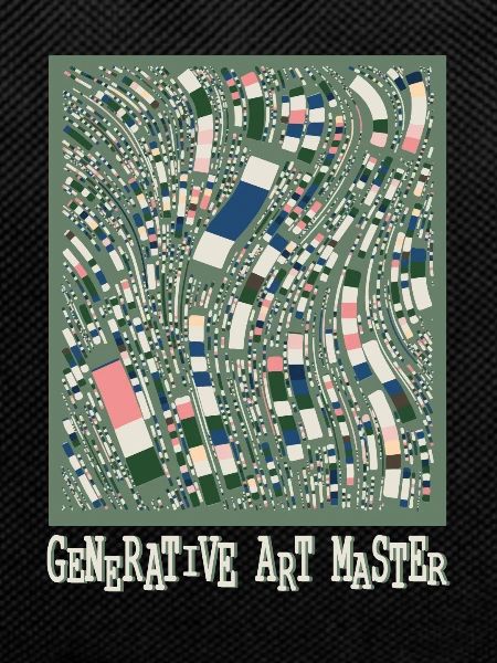 Generativer Kunstmaster-Programmierbildcode