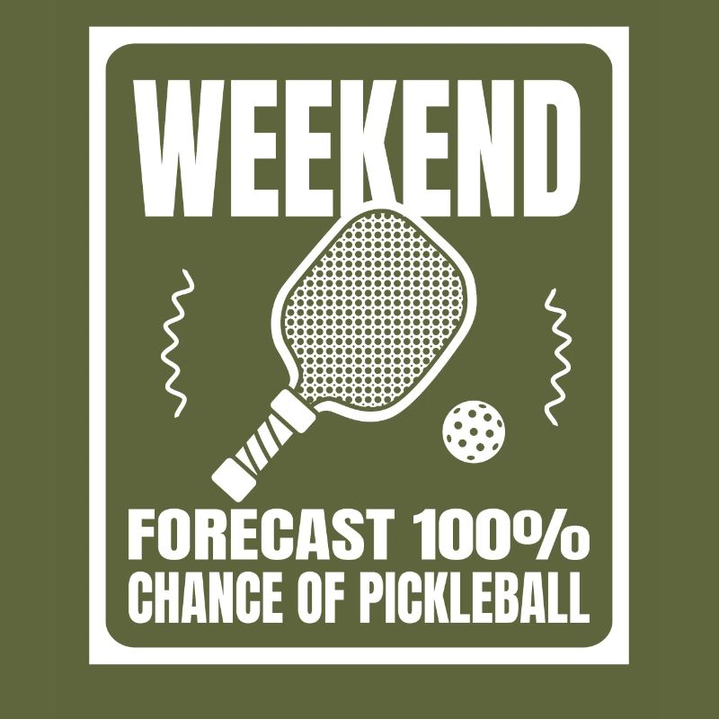 Prévisions du week-end 100 chances de pickleball