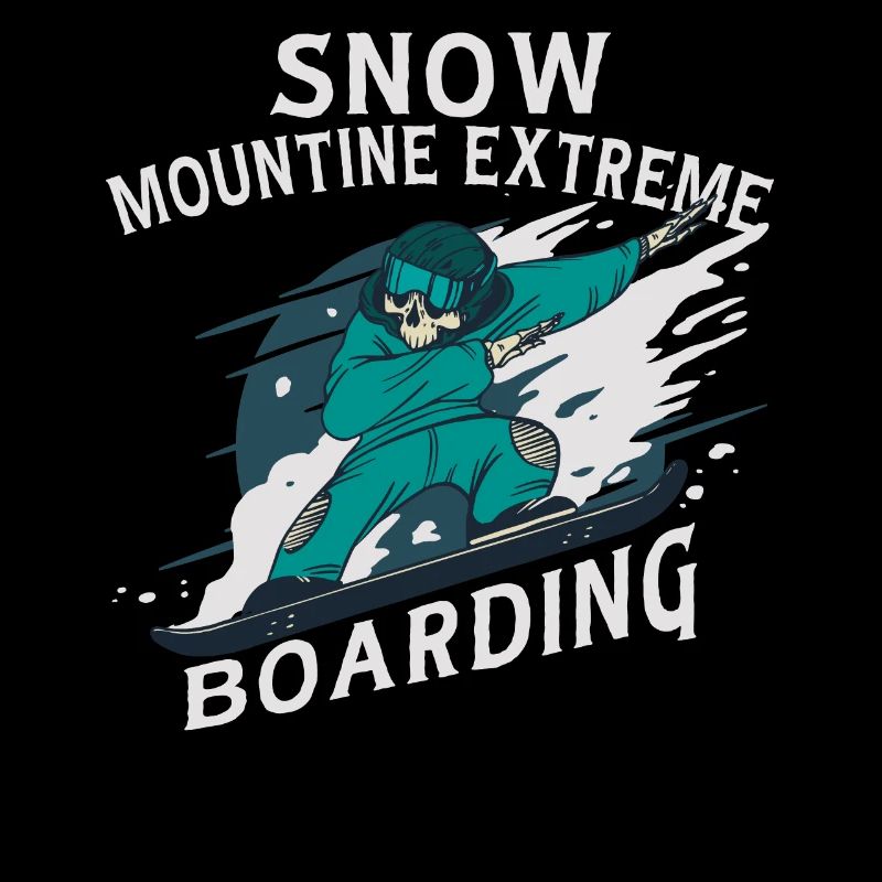 Snow Mountain Extreme Boarding-Skelett