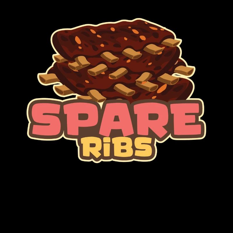 Bbq Spare Ribs Grill Raucher Fleisch Schweinerippe