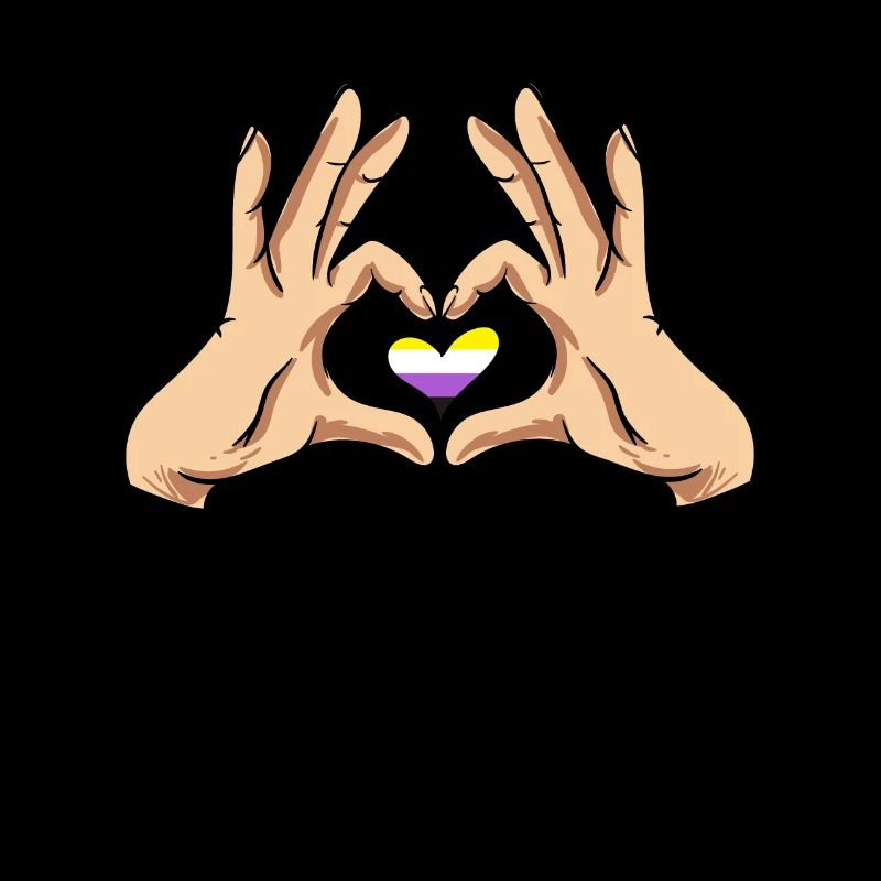 Non Binary Gender Flagge Geschenk