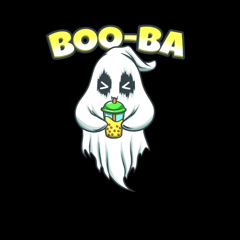 Boo Ba Ghost Bubble Tea