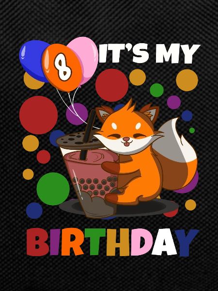 8. Birthday Fox