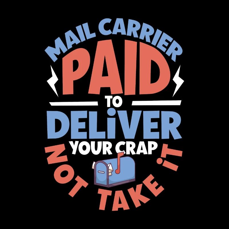 Postangestellte Postdame Postbote Post