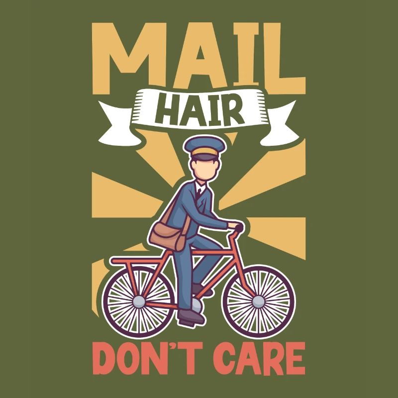 Postangestellte Postdame Postbote Post