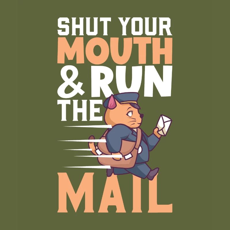 Postangestellte Postdame Postbote Post