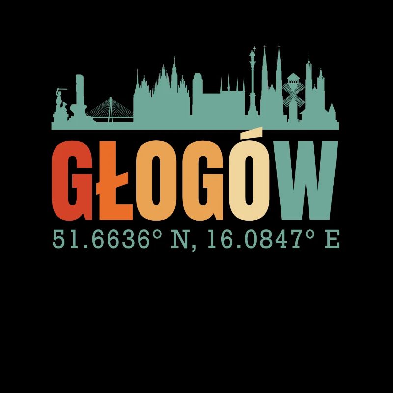 Poland Glogow Skyline