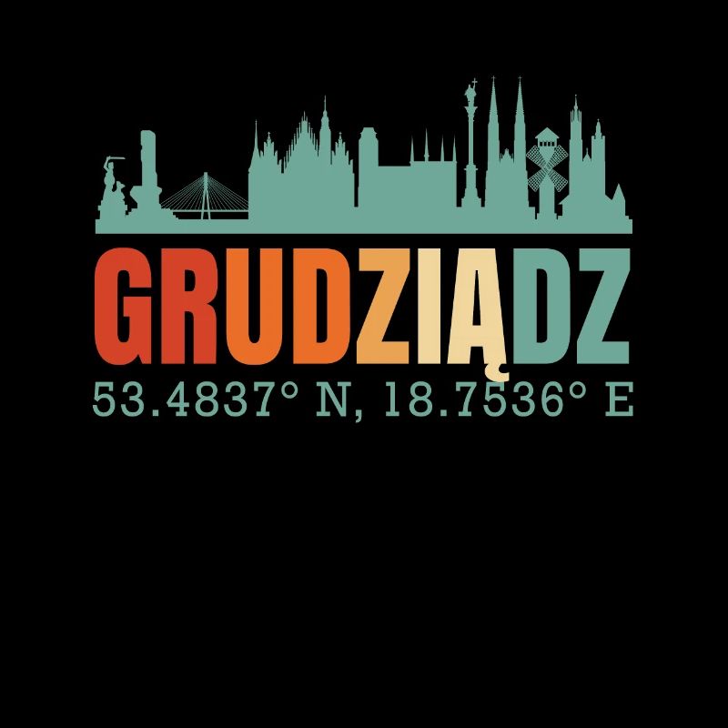 Poland Grudziadz Skyline