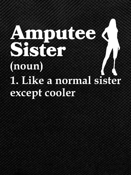 Amputiertes Bein Prothese Geschenk
