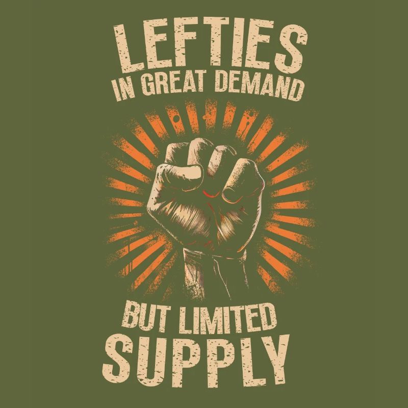 Left Handed Lefty Left-Hander Leftie Buddy