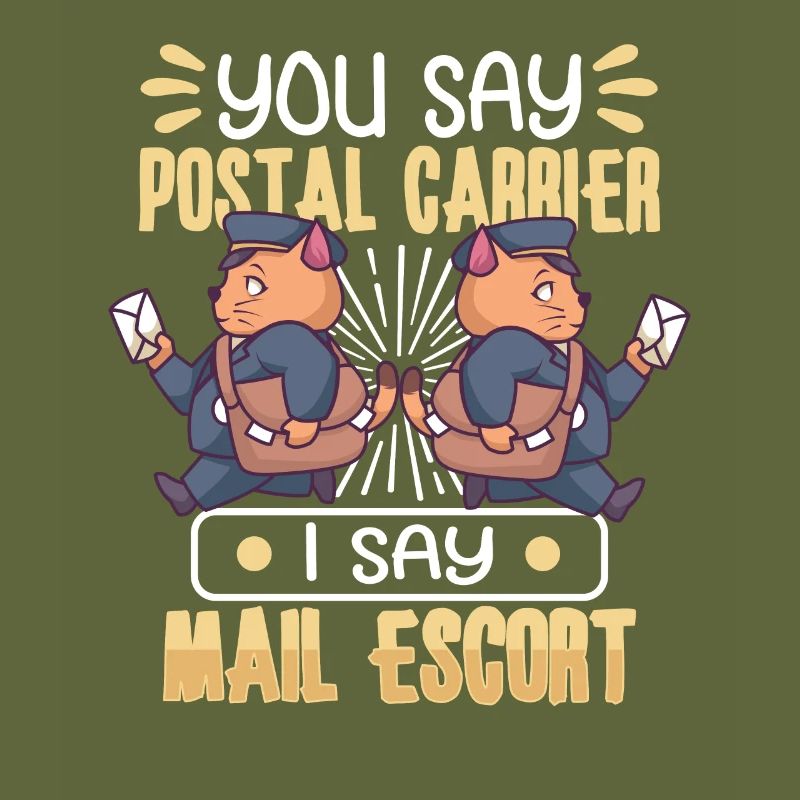 Commis des postes Postlady Postman Post Office