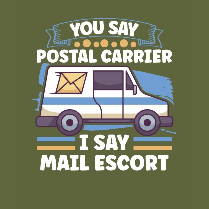 Commis des postes Postlady Postman Post Office