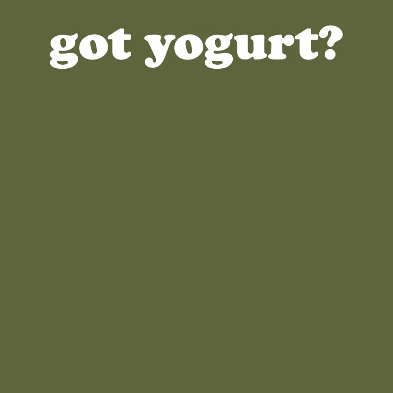 Getting yogurt