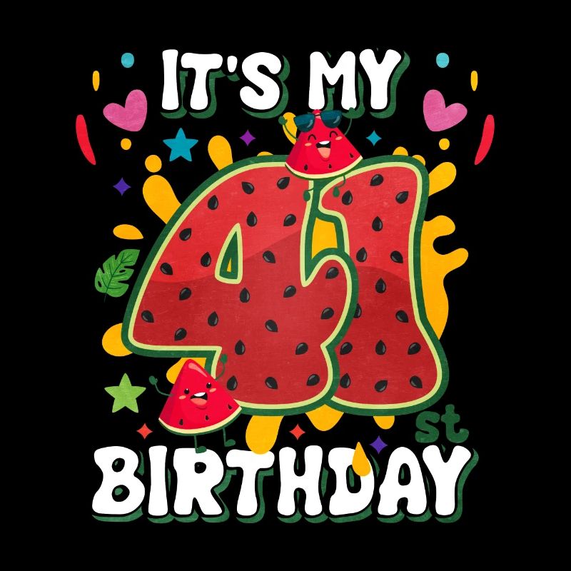 41e anniversaire Pastèque