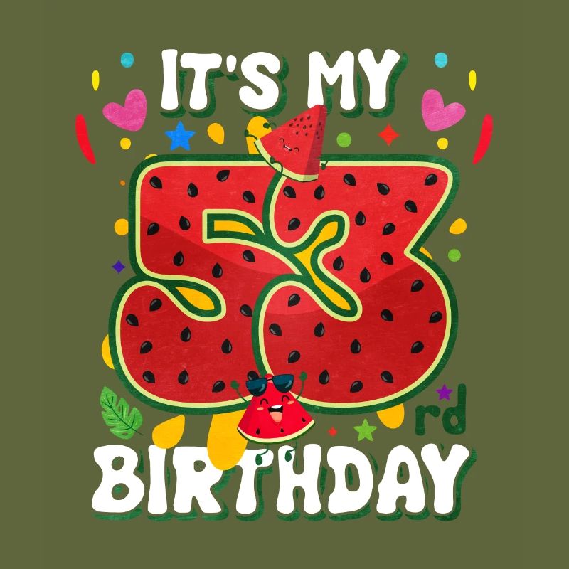 53e anniversaire Pastèque