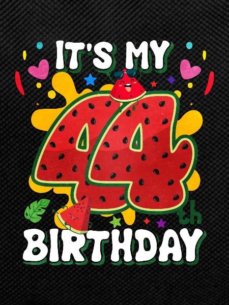 44th Birthday Watermelon