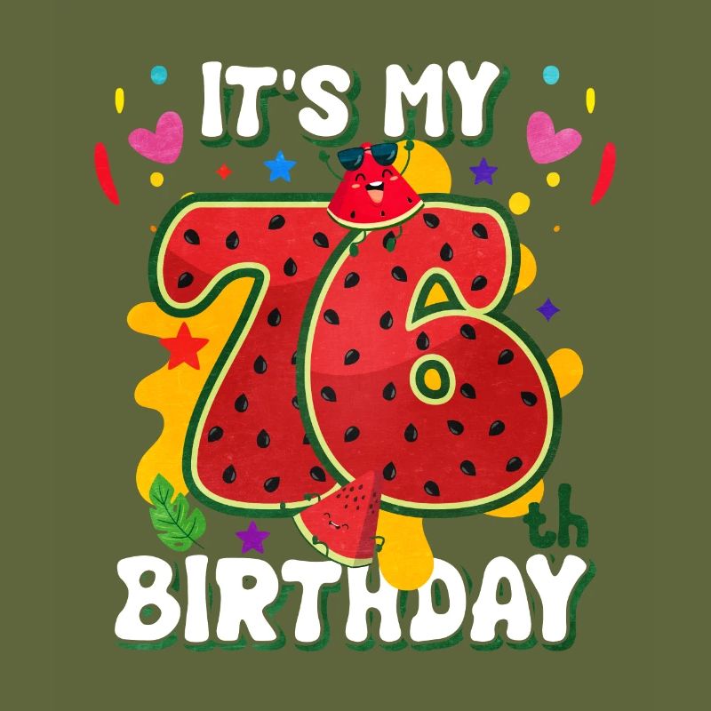 76e anniversaire Pastèque