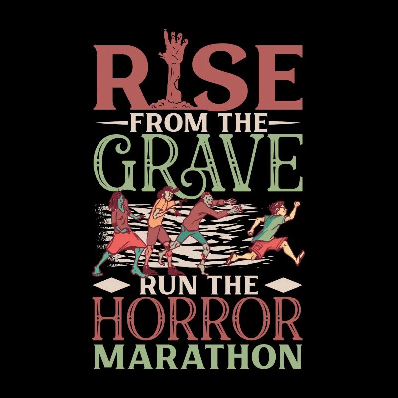 Horreur Zombie Runner Semi-Marathon Course Jogging