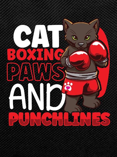 Katze Boxen Boxring Boxerhandschuhe Boxkämpfer