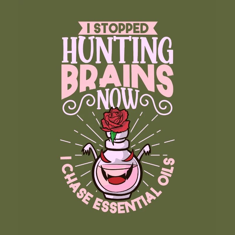 Essential oils for Halloween horror. Essential