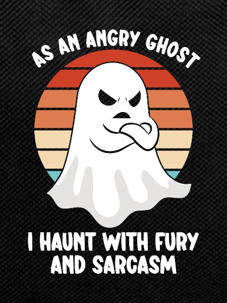 Ghostbusters Funny Ghost Angry Ghost