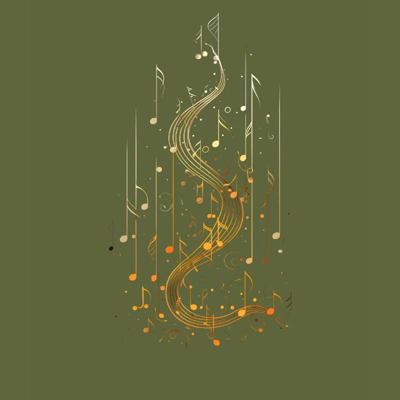 Music Notes Feeling