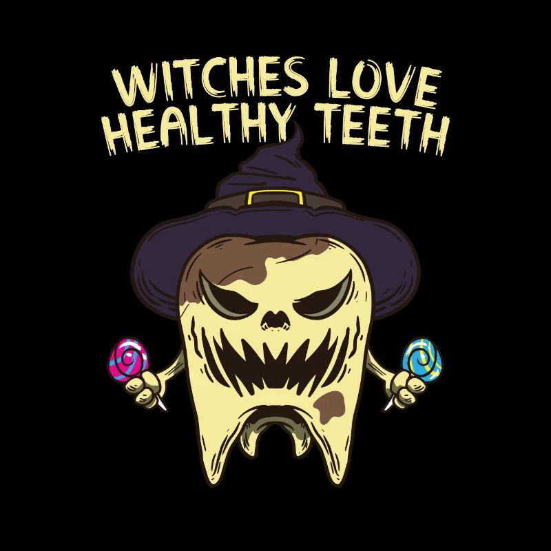 Creepy Halloween teeth creepy