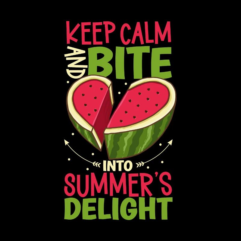 Pastèque Funny Fruit Drôle de dicton