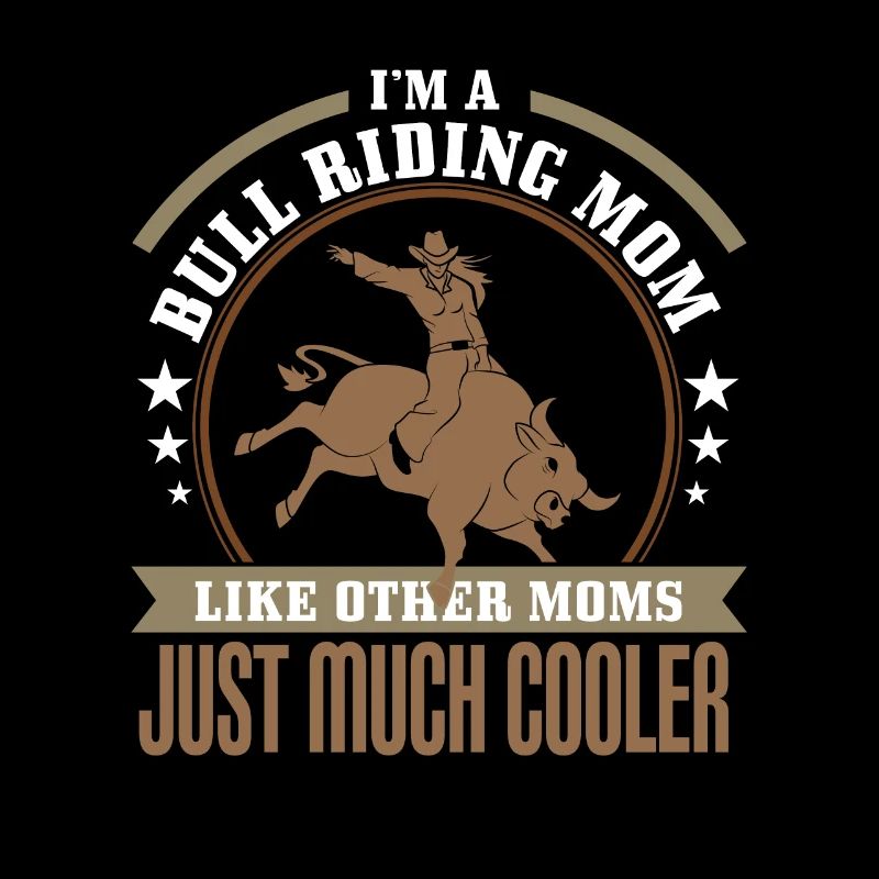 Bulls Riding Rodeo Gift