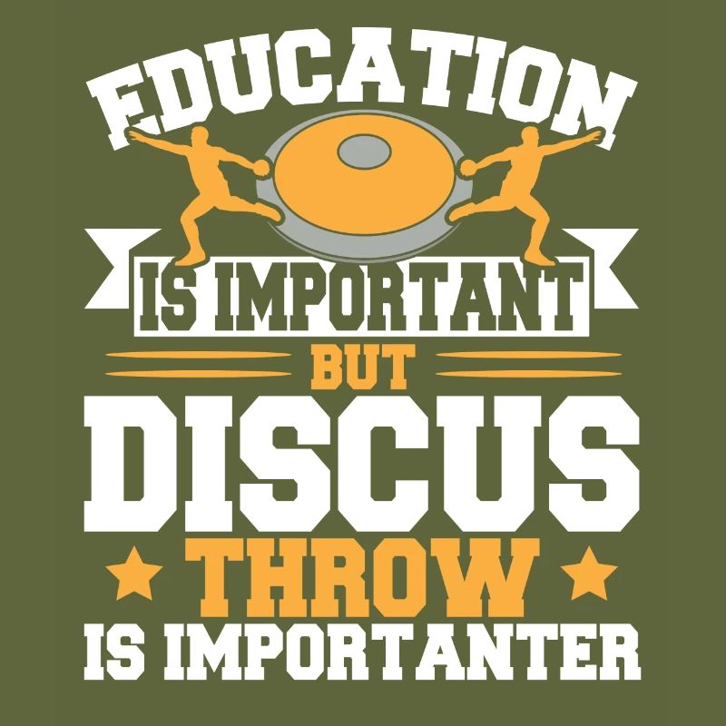 Diskuswerfen Diskuswerfer Geschenk