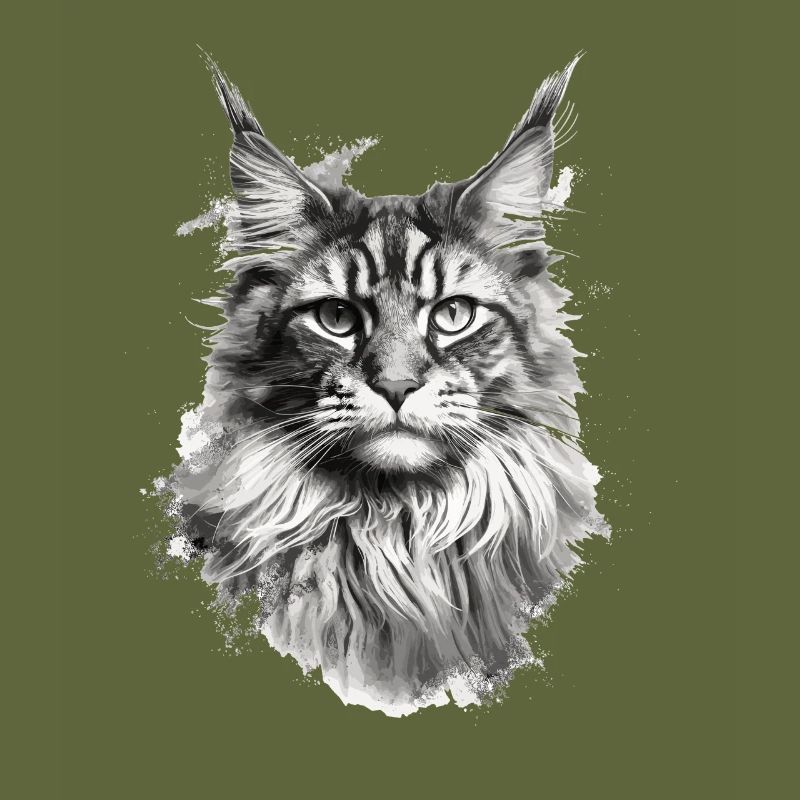 Maine Coon chat chat amant de chat cadeau Coony