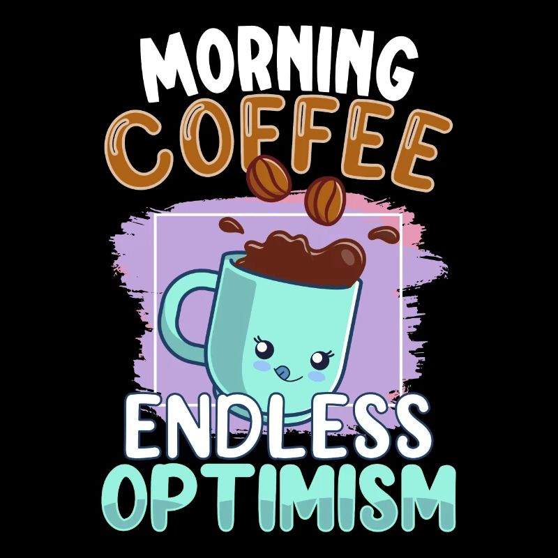 Coffee lover Caffeine and positivity Coffee-themed