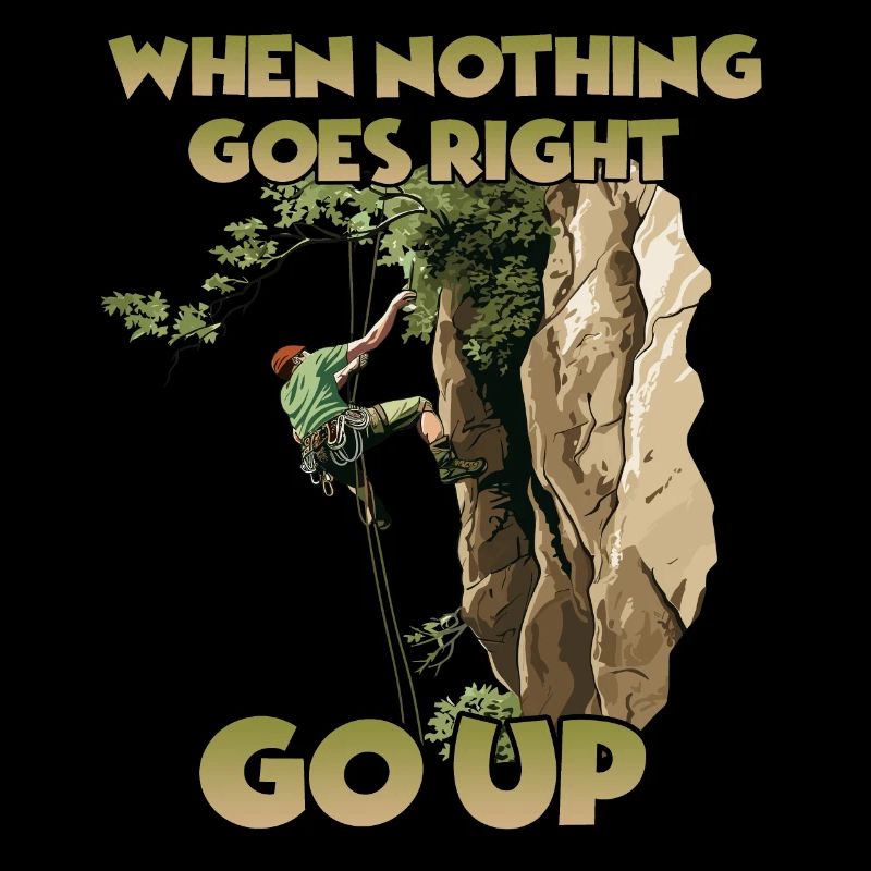 Toprope climbing nature experience for climbers