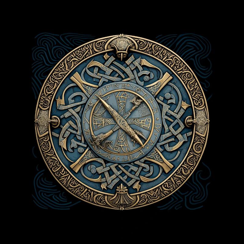 Viking compass Ragnar's compass Northmen