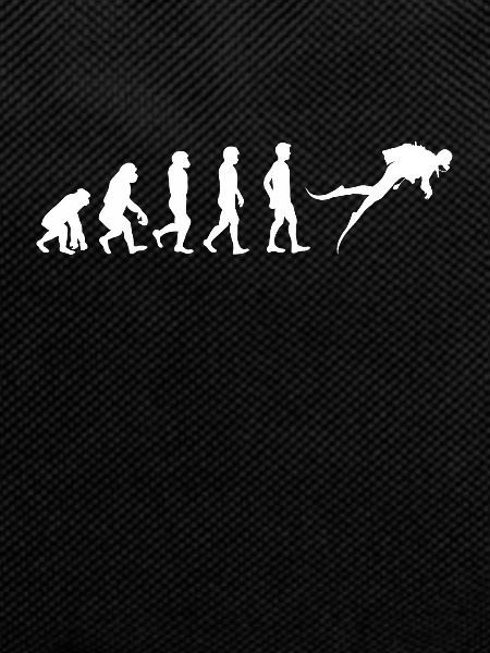 Diver Gift Diver T-shirt Evolution