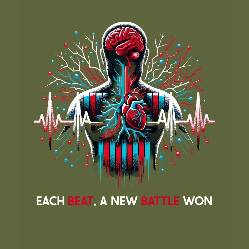 Schlaganfall-überlebende Schlaganfall-bewusstsein