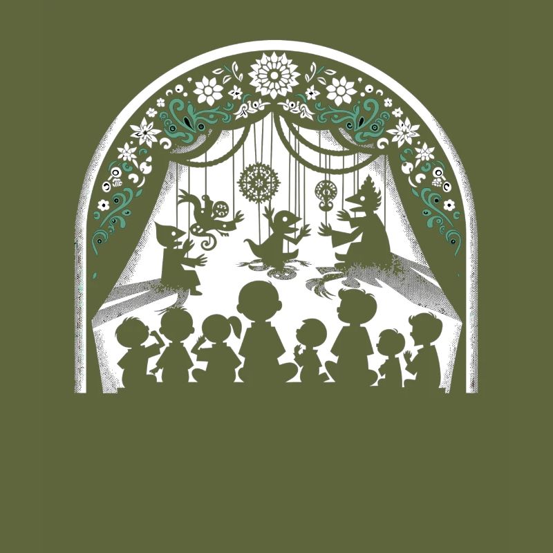 Puppet Mastery Shadow Play Bauchredner-geschenk