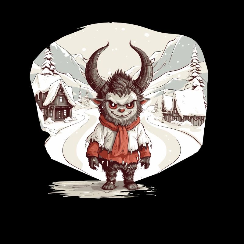 Krampus Böser Weihnachtsmann Kramperl Krampus