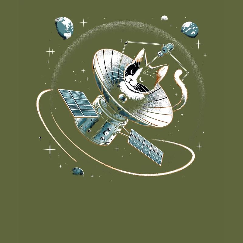 Cat, Astronaut, Astronomy, Outer Solar System