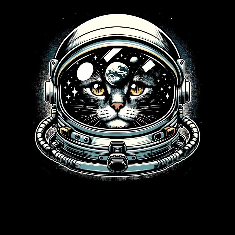 Cat, Astronaut, Astronomy, Outer Solar System