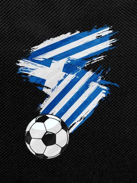 Greece Football Flag