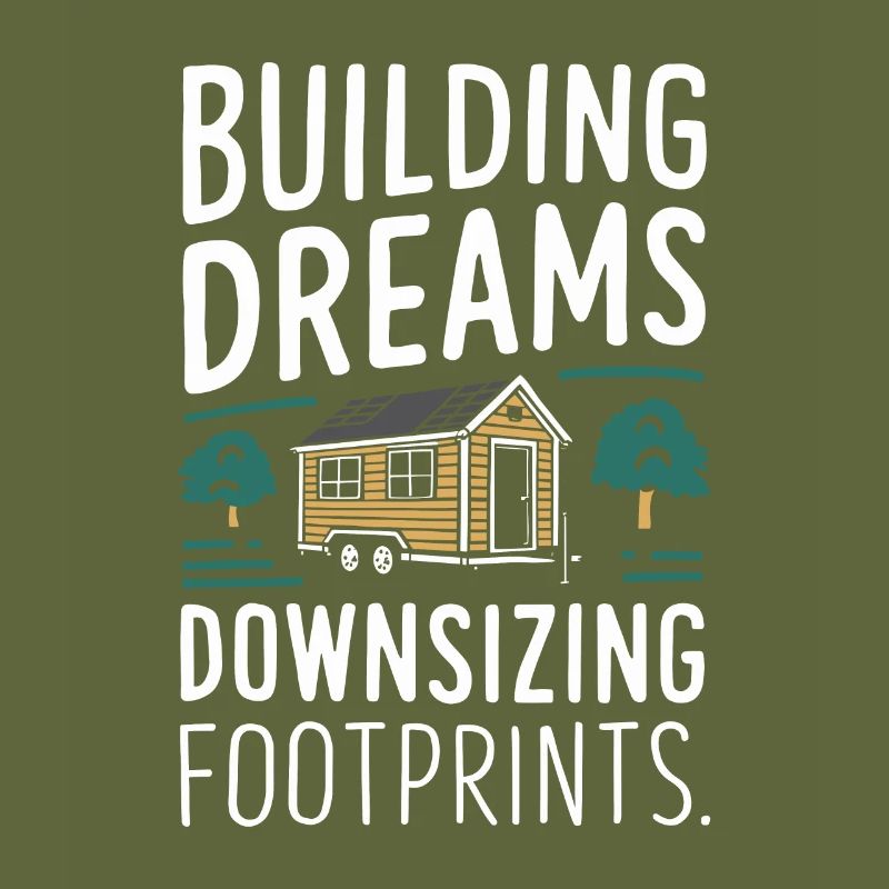 Rolling Tiny House Minimalistischer Lebensstil