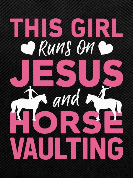 Loves Horse Vaulting Gift