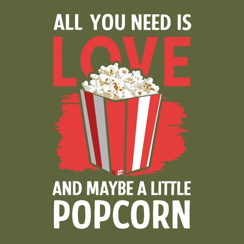 Dicton de pop-corn amusant, pop-corn en rafale